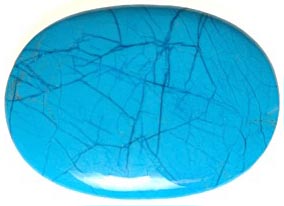 Blue Howlite Stone