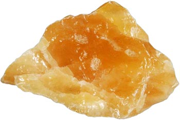 Orange Calcite Mineral