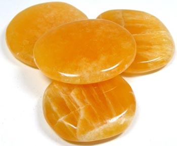 Orange Calcite Stone