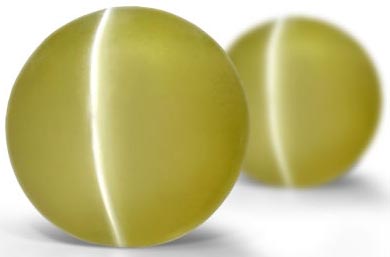 Chrysoberyl Cat's Eye Gem Stone