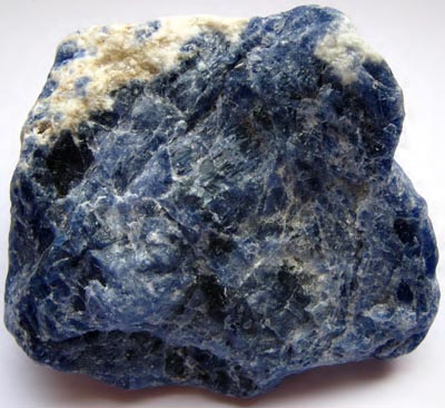 Dark Blue Sapphire Mineral