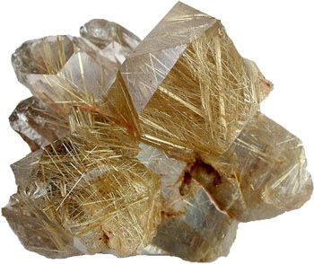 Rutilated Quartz Mineral