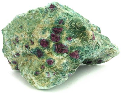 Ruby in Fuchsite Mineral