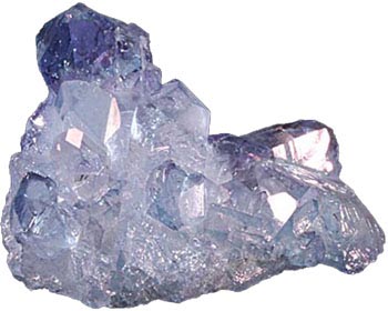 Tanzine Aura Quartz Mineral