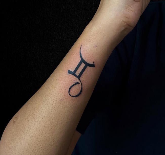 Gemini Zodiac Tattoo