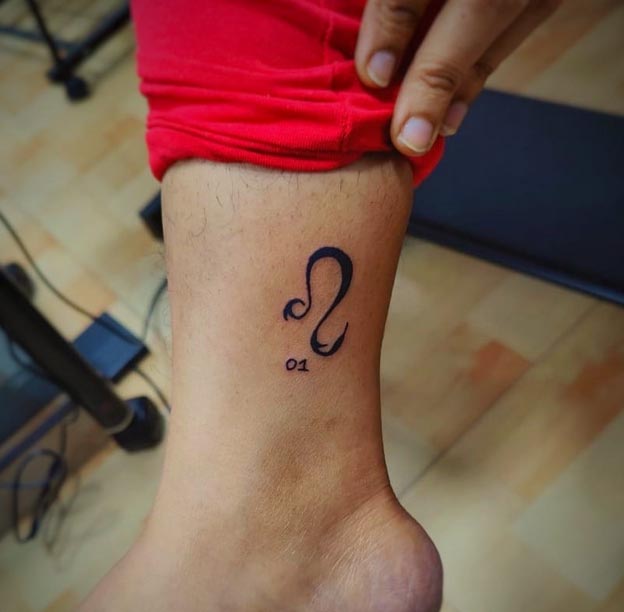 Leo Zodiac Tattoo