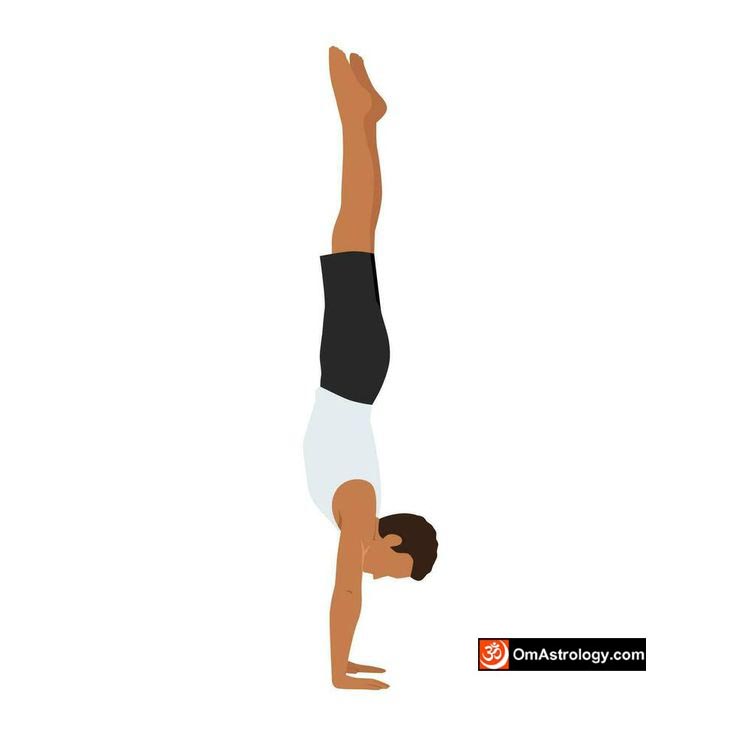 adho mukha vrksasana yoga pose (handstand pose) meaning uses