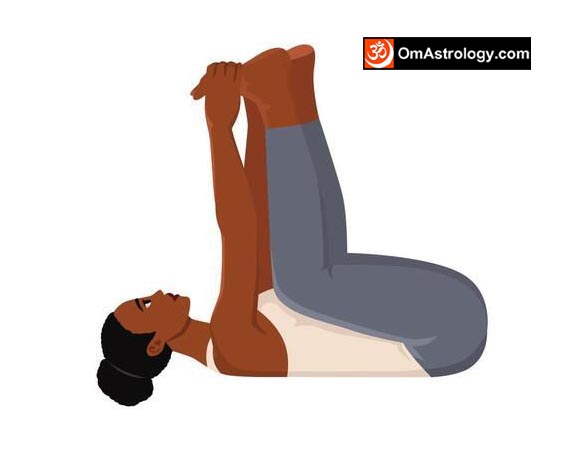 ananda balasana yoga pose (happy baby pose) meaning uses