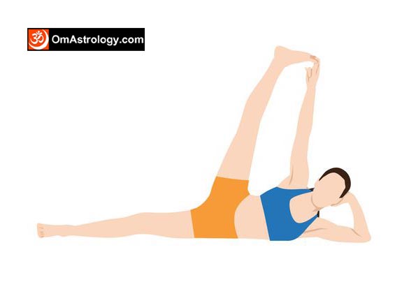 anantasana yoga yoga pose (side-reclining leg lift pose) meaning uses
