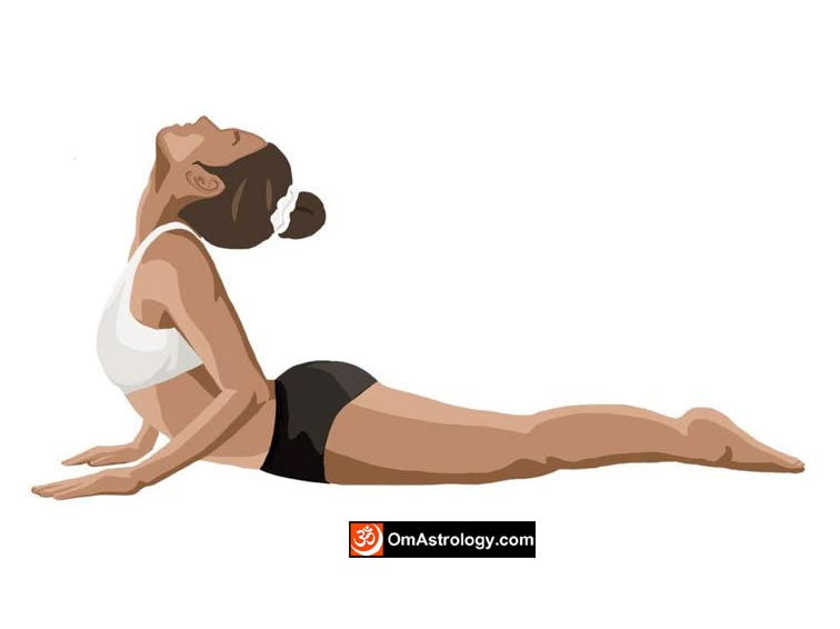bhujangasana yoga pose (cobra pose) meaning uses