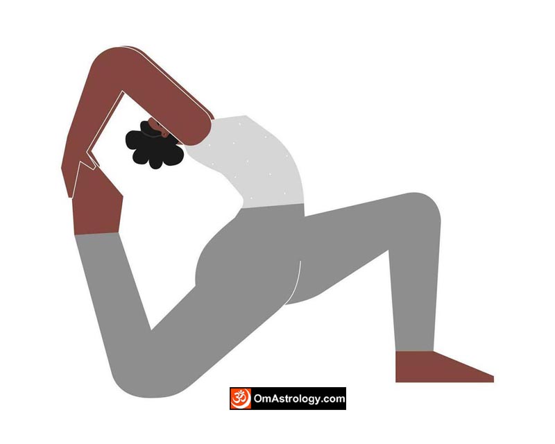 eka pada rajakapotasana ii yoga pose (one-legged king pigeon ii pose) meaning uses