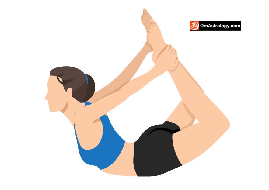 padangustha dhanurasana yoga pose (bow pose) meaning uses