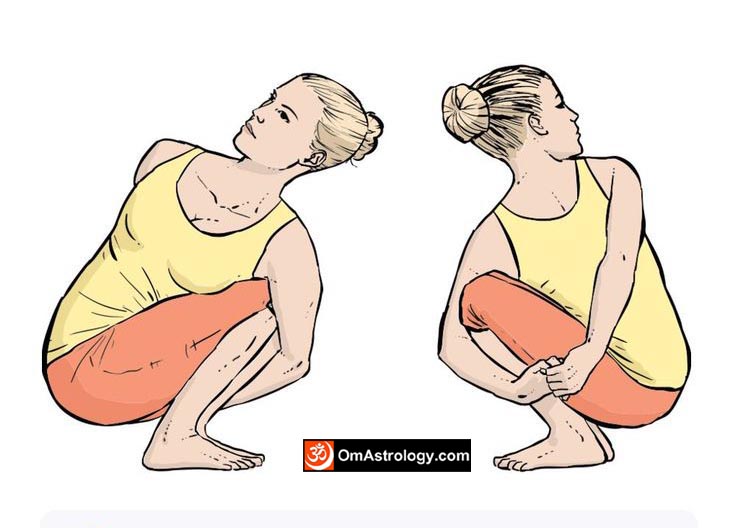 pasasana yoga pose (noose pose) meaning uses