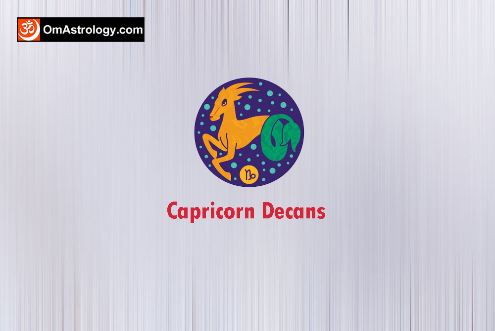capricorn decans - capricorn zodiac decans rising sun appearance personality