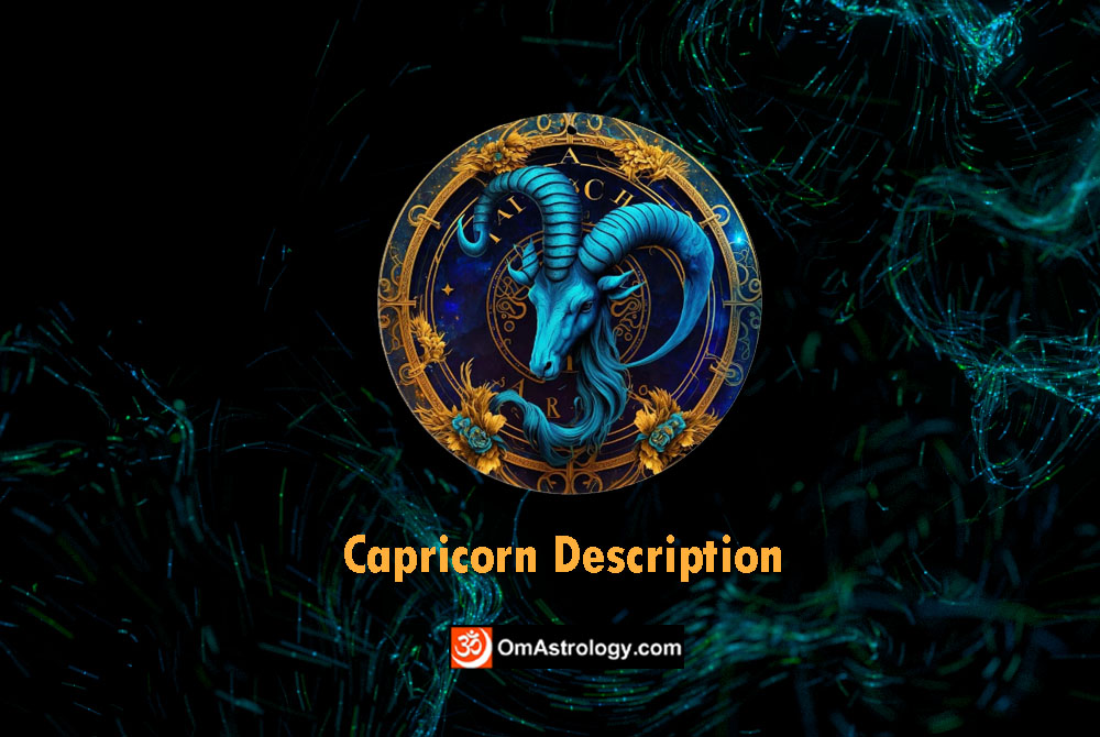 capricorn zodiac sign description, details & explaination