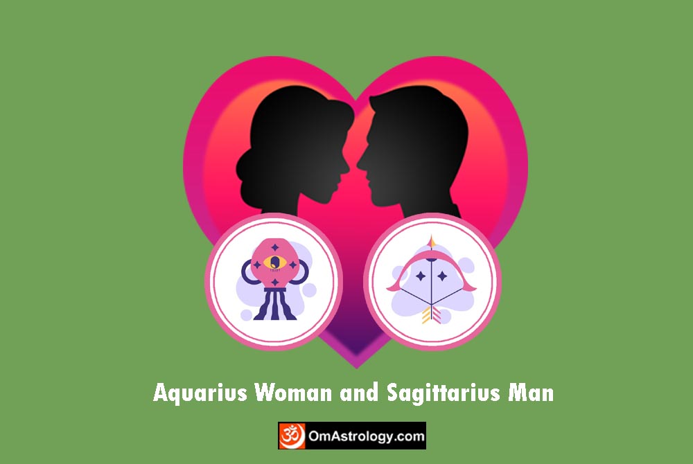 aquarius woman sagittarius man compatibility love friendship marriage relationship