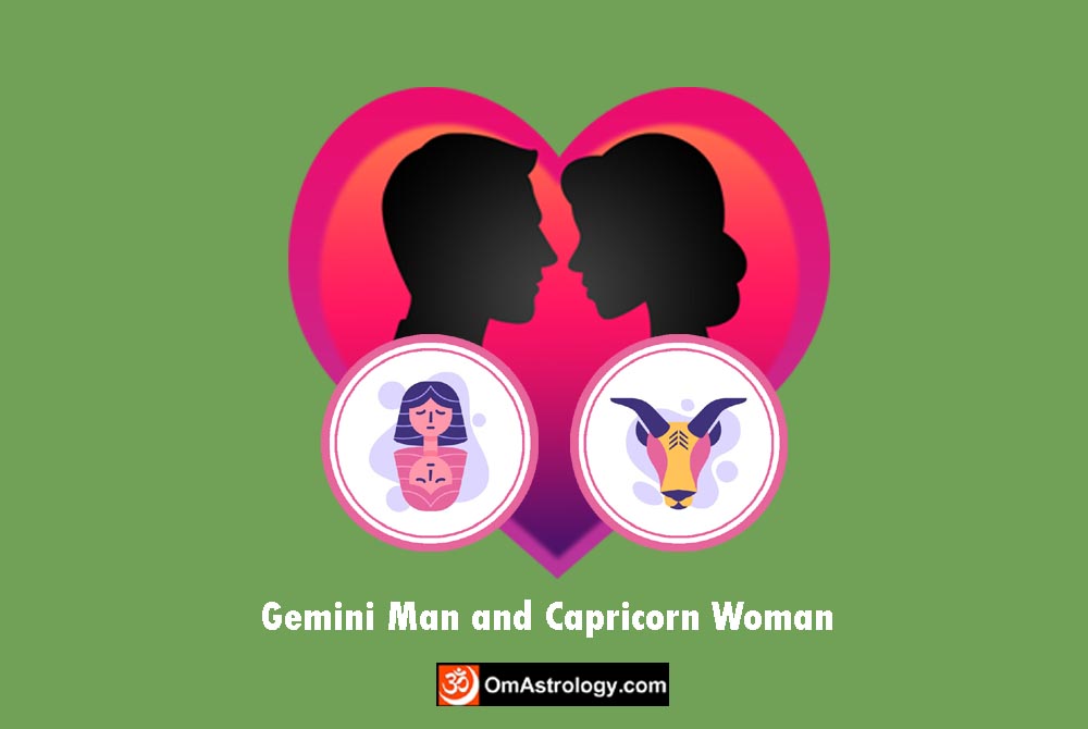 gemini man capricorn woman compatibility love friendship marriage relationship