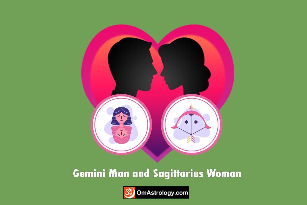 gemini man sagittarius woman compatibility love friendship marriage relationship