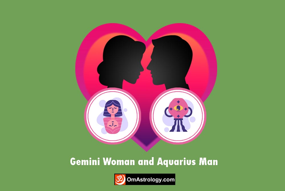 gemini woman aquarius man compatibility love friendship marriage relationship
