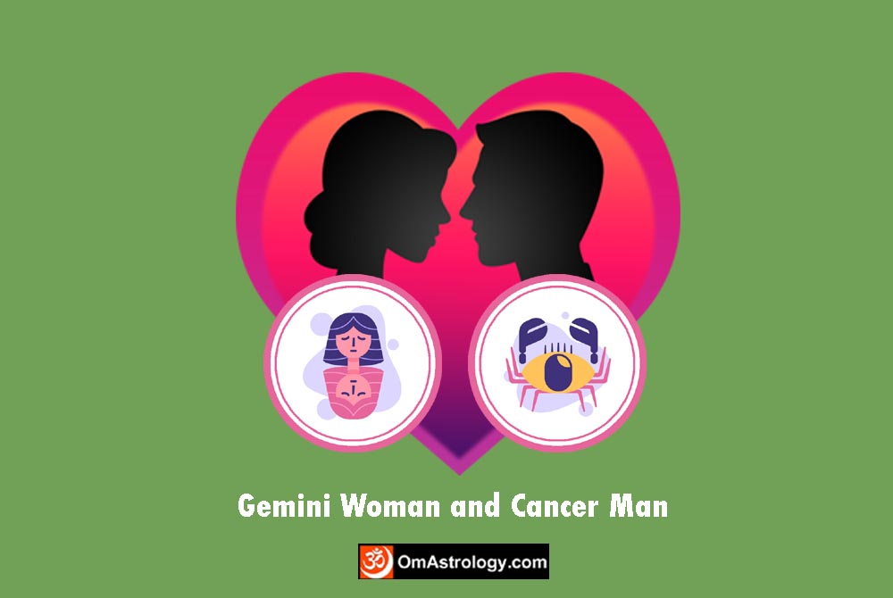 gemini woman cancer man compatibility love friendship marriage relationship