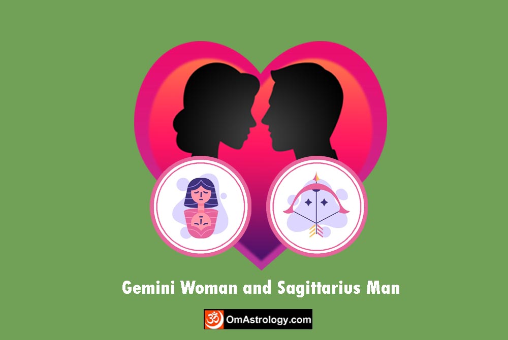 gemini woman sagittarius man compatibility love friendship marriage relationship