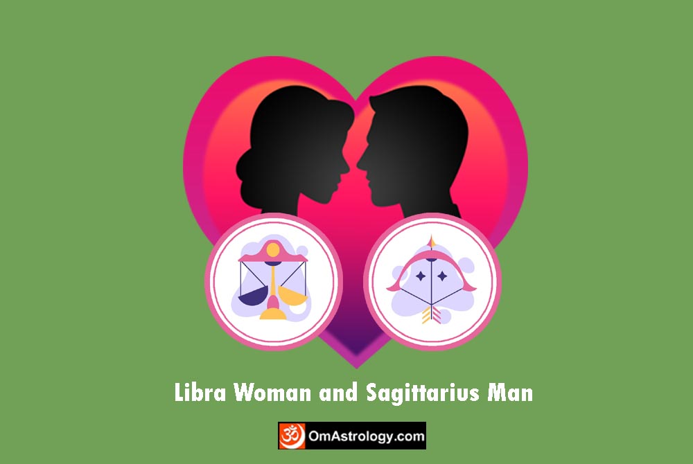 libra woman sagittarius man compatibility love friendship marriage relationship
