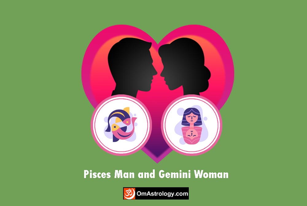 pisces man gemini woman compatibility love friendship marriage relationship