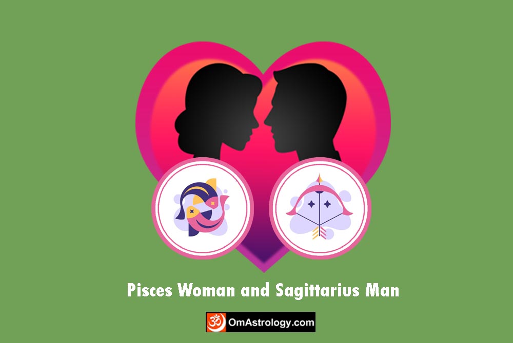 pisces woman sagittarius man compatibility love friendship marriage relationship