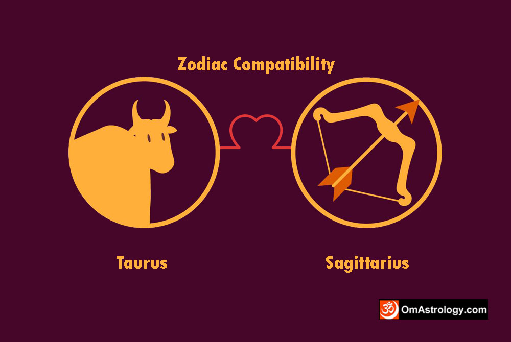 taurus sagittarius compatibility love friendship marriage relationship