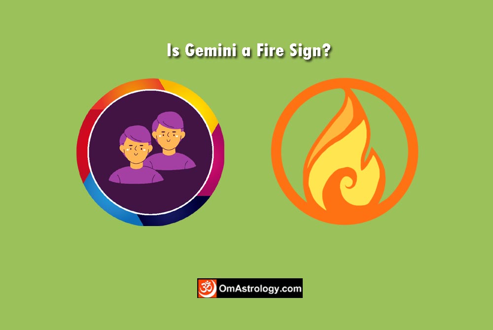 is gemini a fire sign?