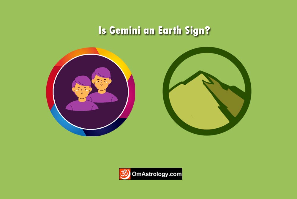is gemini an earth sign?