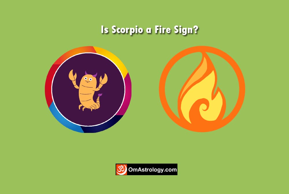 is scorpio a fire sign?