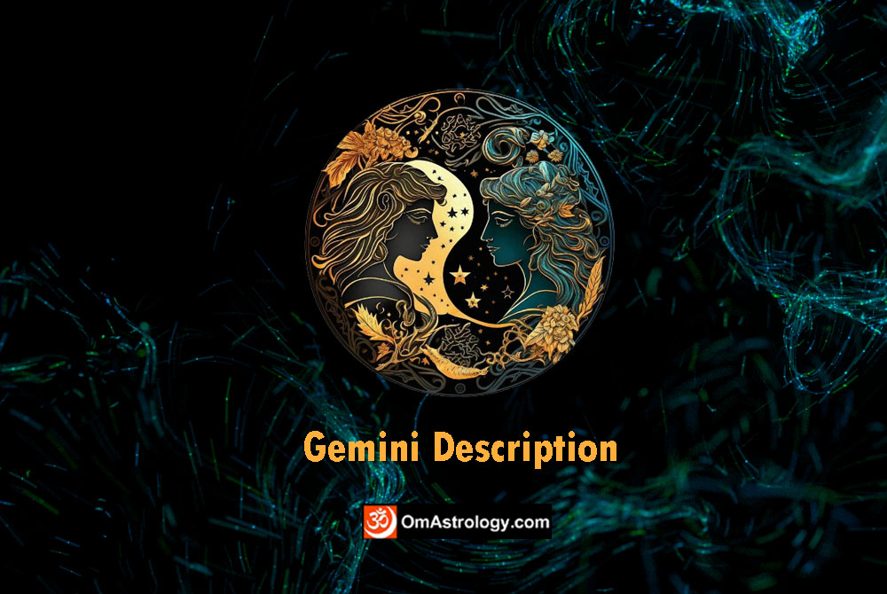 gemini zodiac sign description, details & explaination