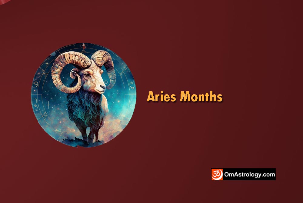 aries months: zodiac birthday dates personality name