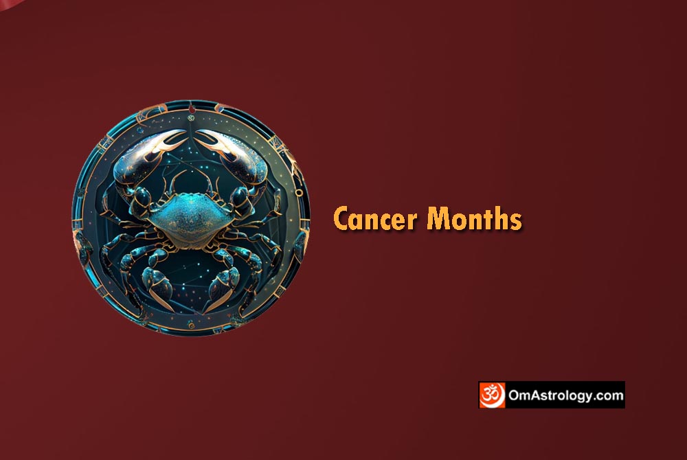 cancer months: zodiac birthday dates personality name