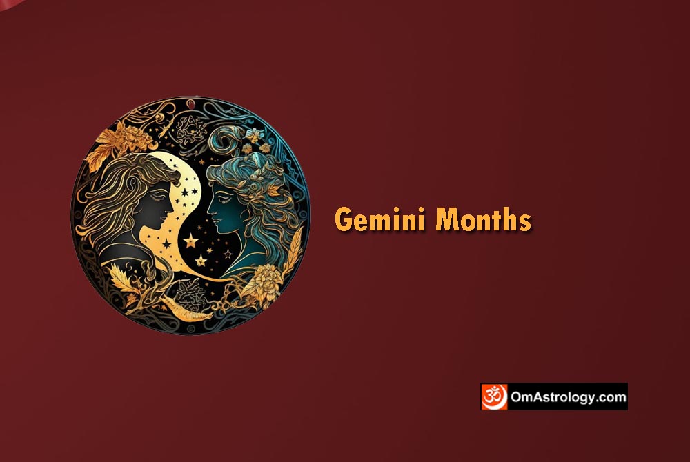 gemini months: zodiac birthday dates personality name