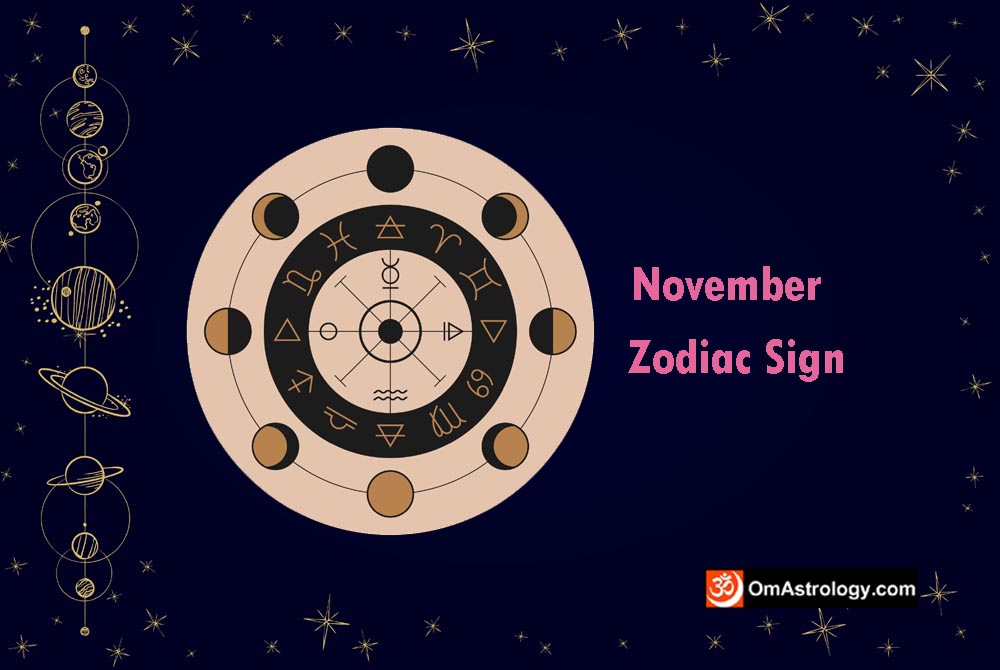 november zodiac sign born month meaning dates symbols personality