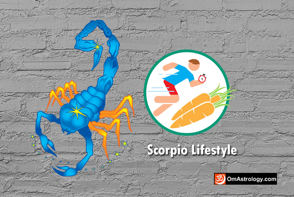 scorpio lifestyle life food habits physical appearance