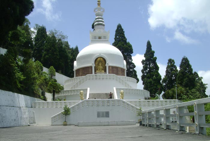 Japanese Peace Pagoda, Darjeeling, West Bengal