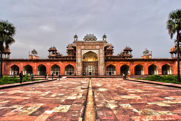Akbar's Tomb, Sikandra, Agra, Uttar Pradesh